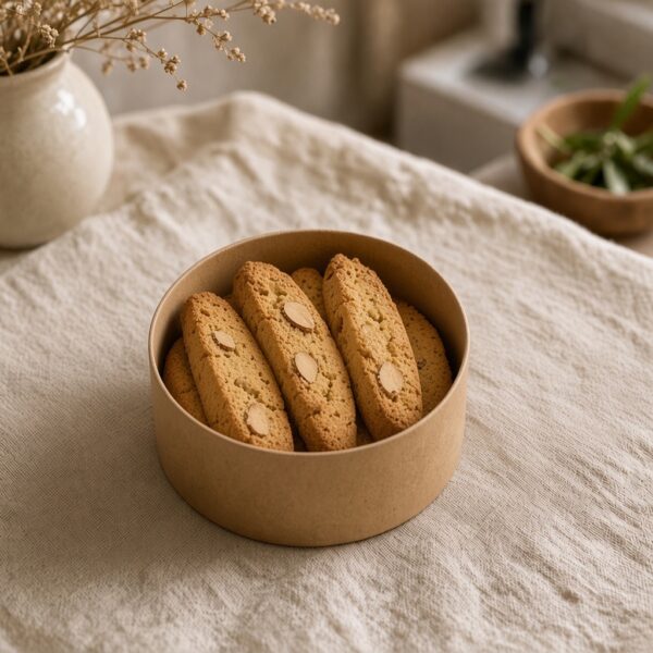 Brown butter biscotti